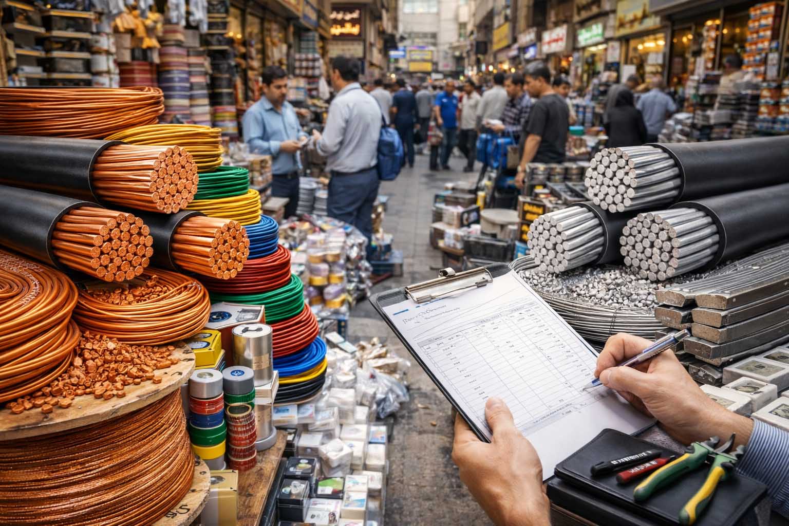 Sale of Wires and Cables in Lalehzar