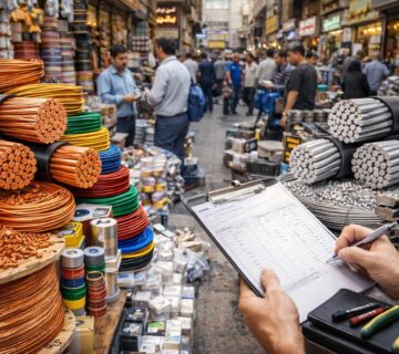 Sale of Wires and Cables in Lalehzar 360x320